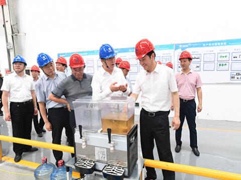 市委书记潘早云深刻suncitygroup太阳集团集团发展安全出产查抄