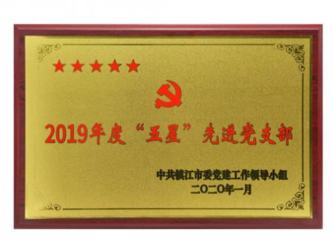 suncitygroup太阳集团行政党支部获评“五星”先进党支部